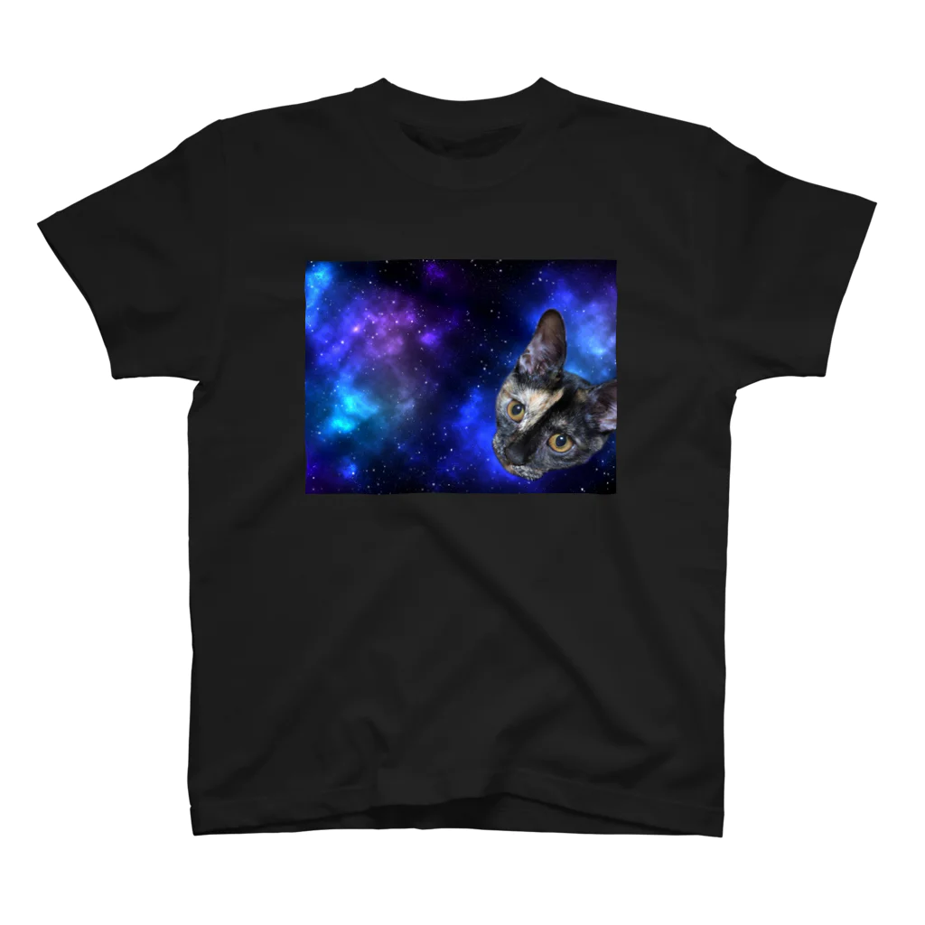 ねこあんしえるの宇宙ネチコ ２ スタンダードTシャツ