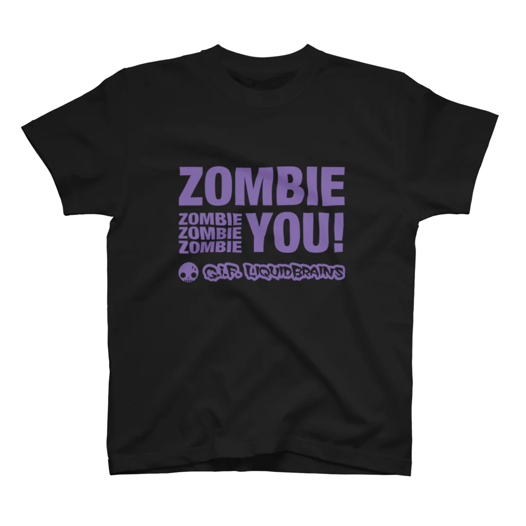 KohsukeのZombie You!（purple print） スタンダードTシャツ