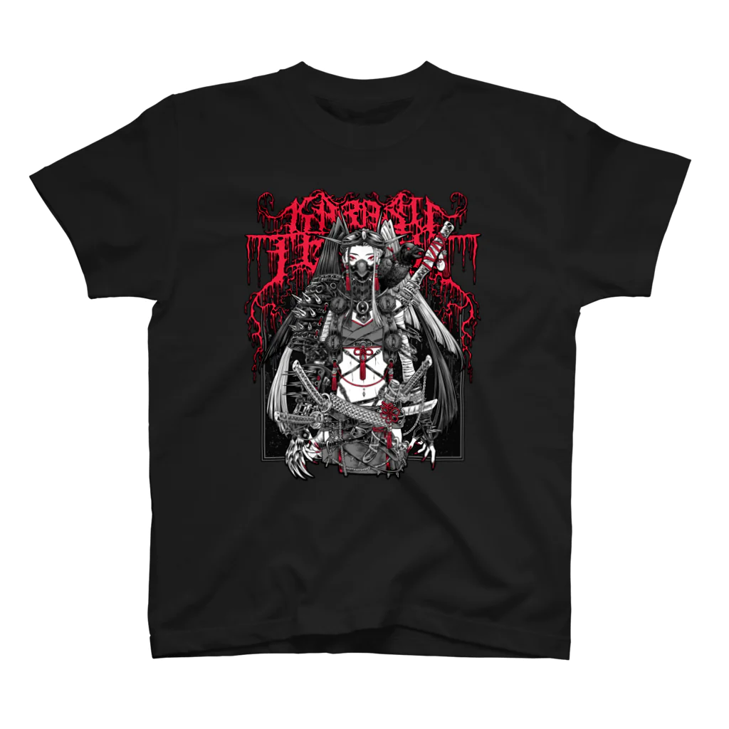 BLACKINKのKARASU TENGU Regular Fit T-Shirt