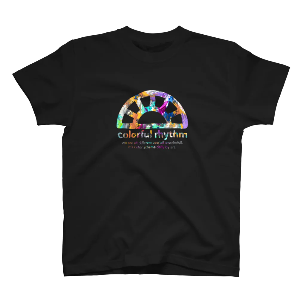 colorful rhythmのart×logo1 スタンダードTシャツ