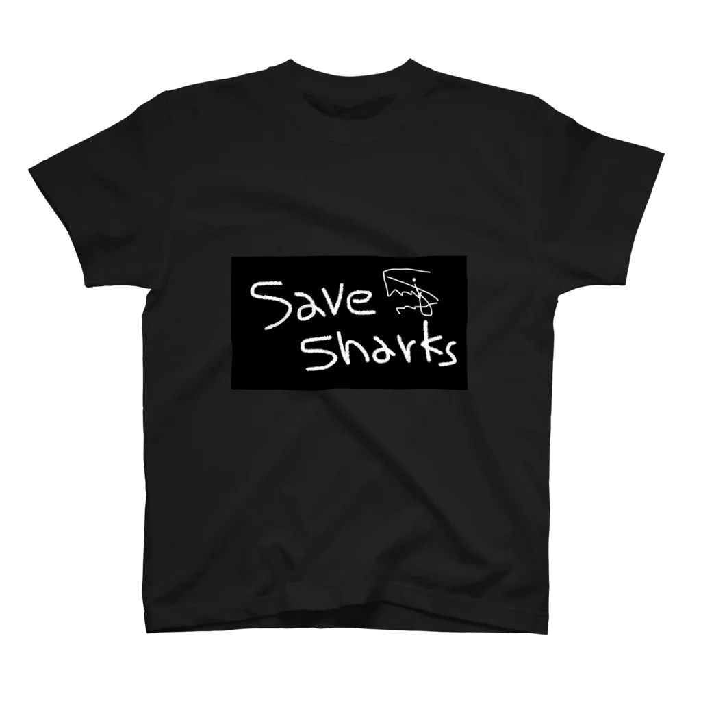 applicot houseのsave sharks  tshirt スタンダードTシャツ