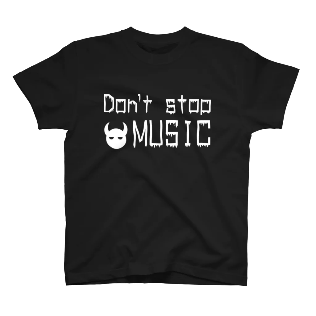 JADE ARTSのDon't stop MUSIC スタンダードTシャツ