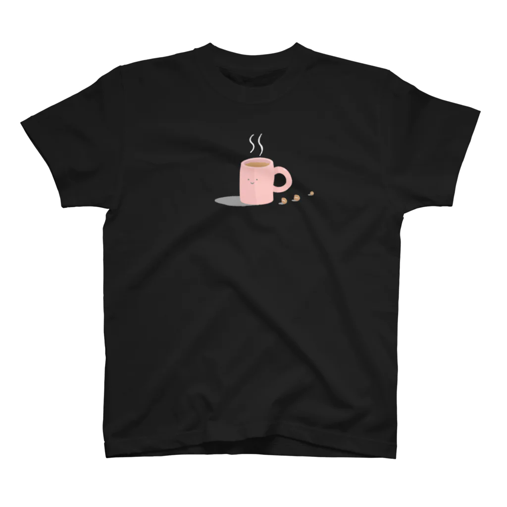 まこたんストアのコーヒーでちょっと一息 スタンダードTシャツ