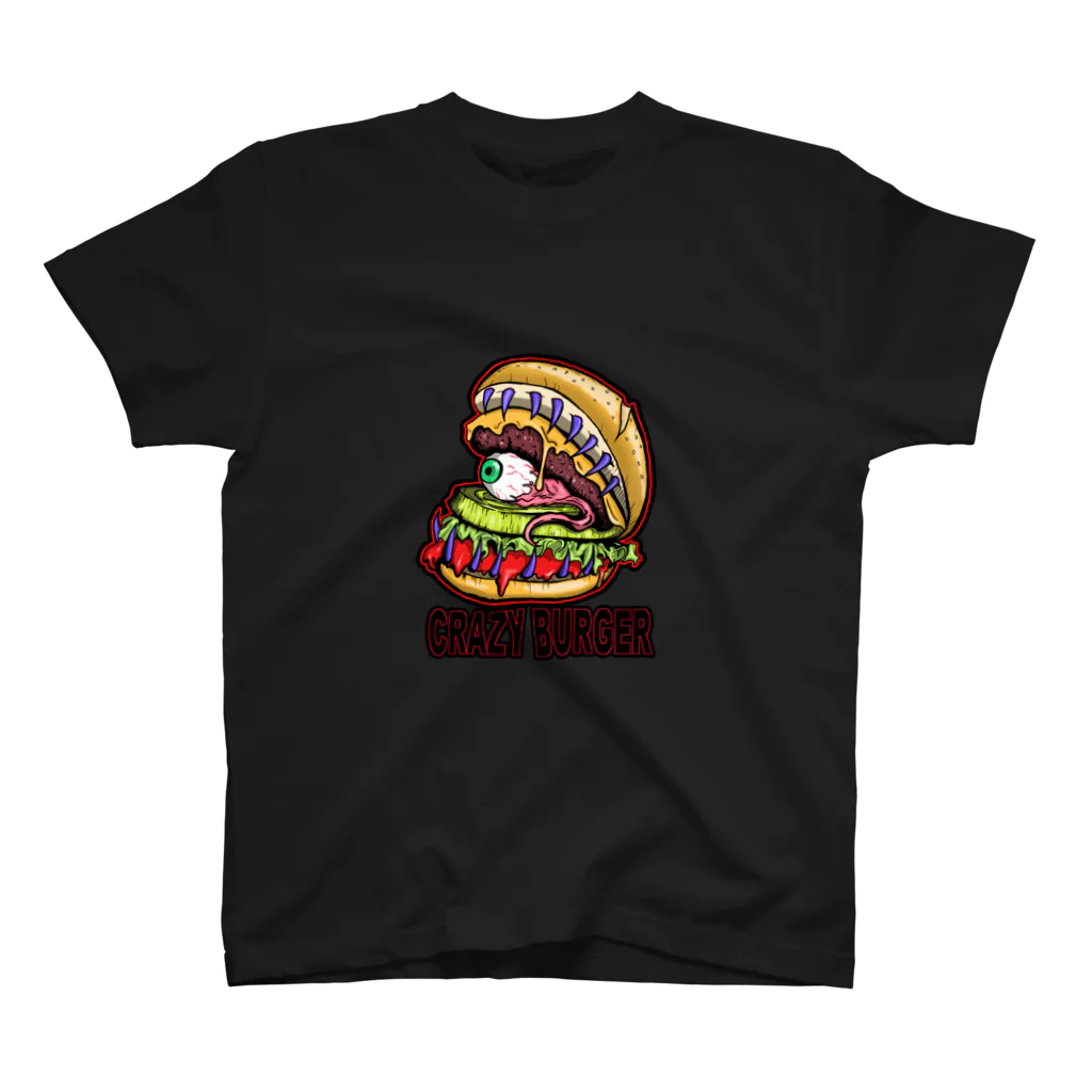 yoshigon artshopのCRAZY BURGER Regular Fit T-Shirt