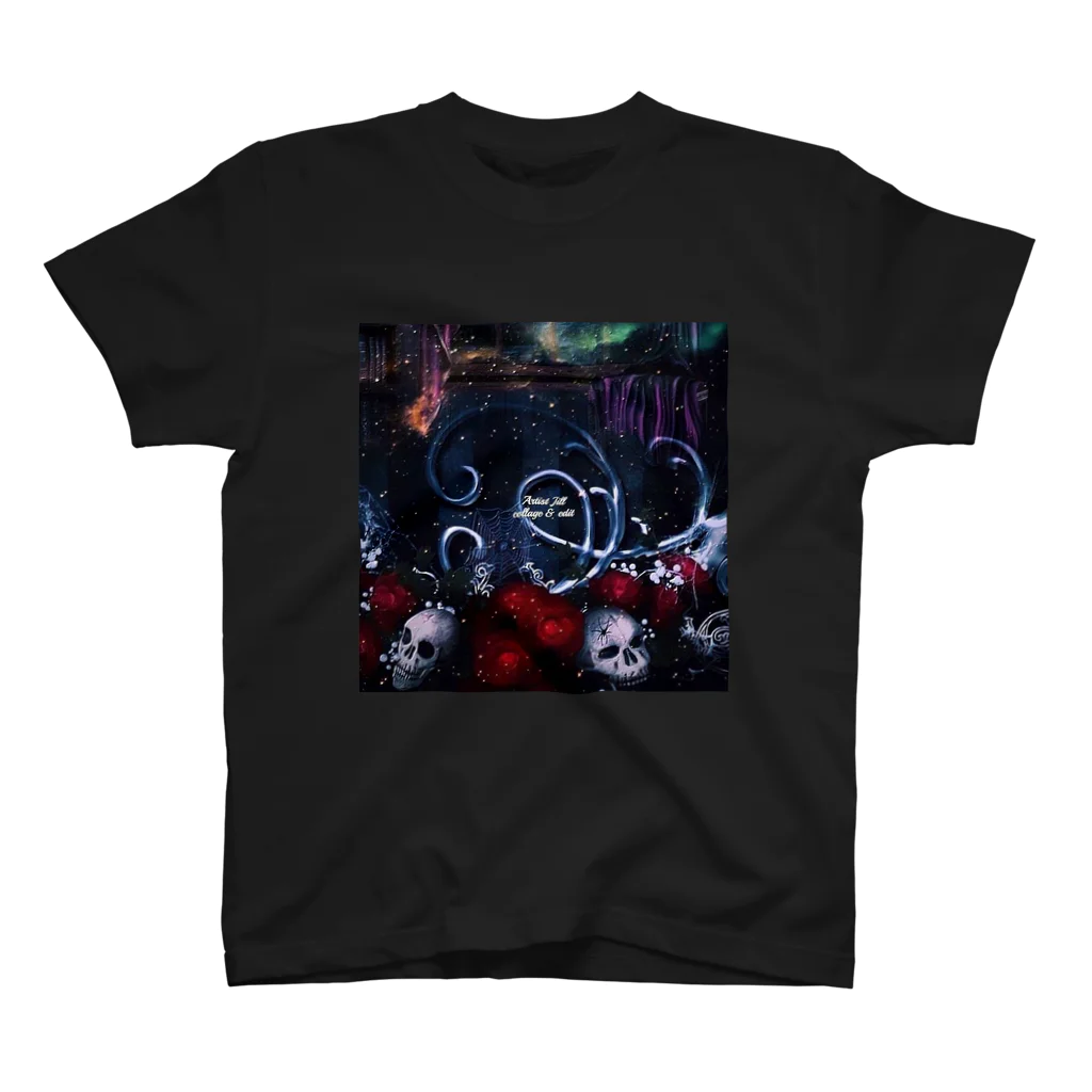 【ホラー専門店】ジルショップの(正方形)Dark Gothic スタンダードTシャツ