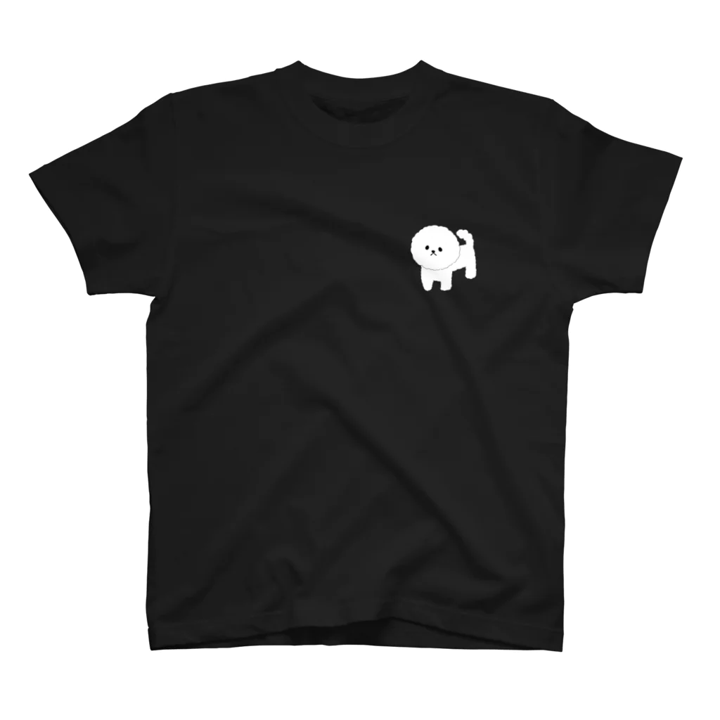 しょうゆごはんのビションフリーゼ もこふわ Regular Fit T-Shirt