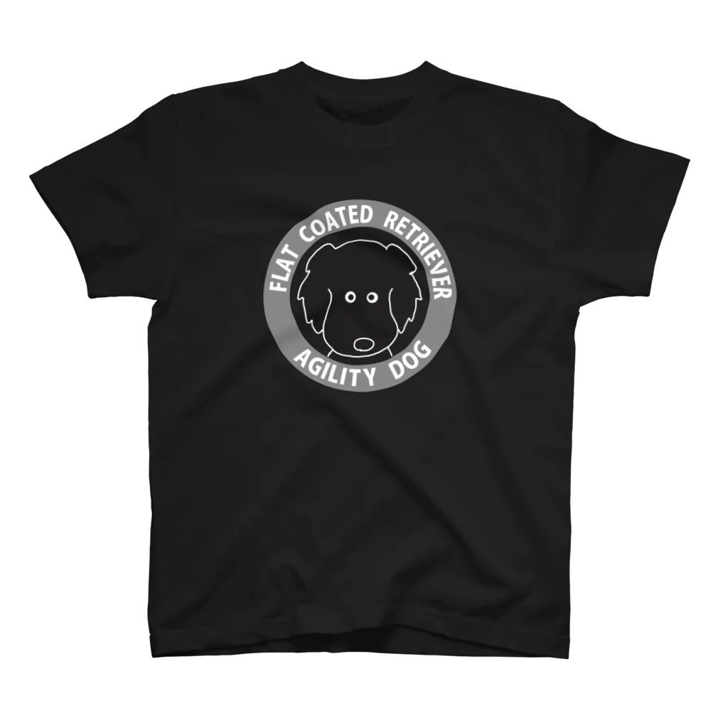 DOGS ISLANDのアジリティドッグ４ スタンダードTシャツ