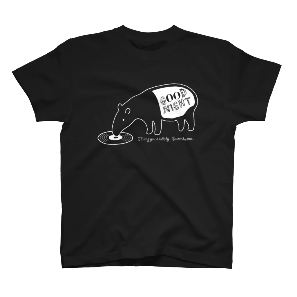 ROOSTER-POOLS/RUNのバクのこもりうた スタンダードTシャツ