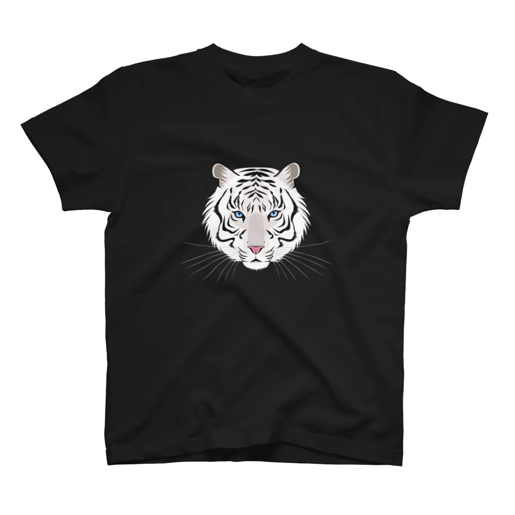 Baby TigerのBig Tiger(white) Regular Fit T-Shirt