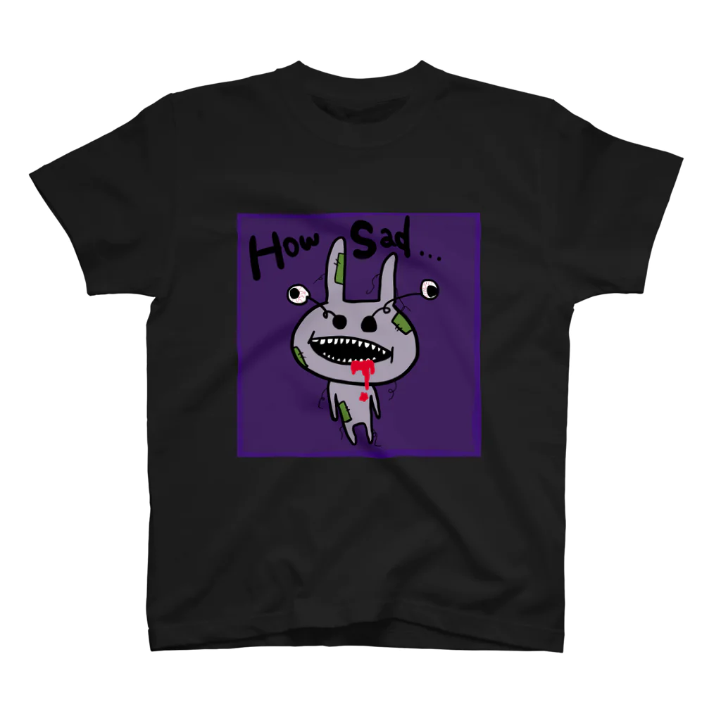 ココロのhow sad... Regular Fit T-Shirt