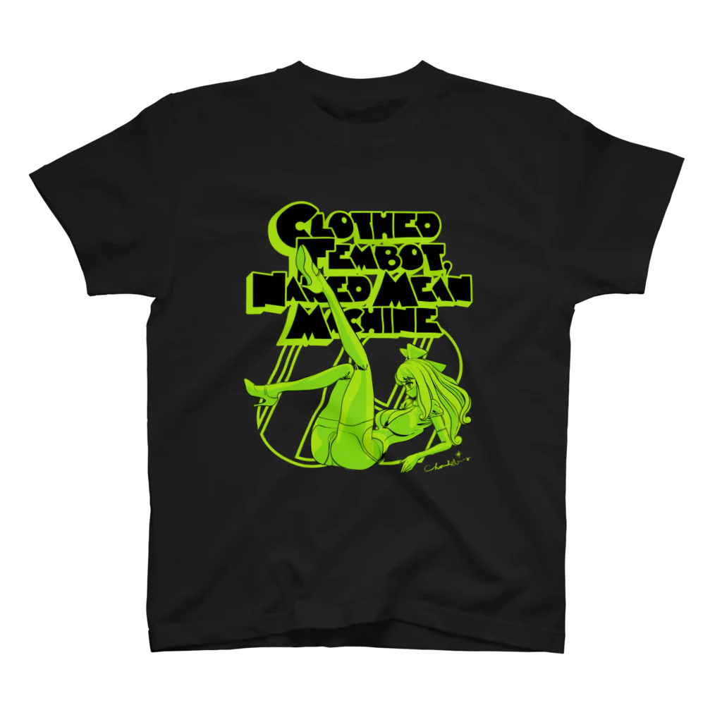 loveclonesのCFNMM 0524 レトロポップ フェムボット Regular Fit T-Shirt