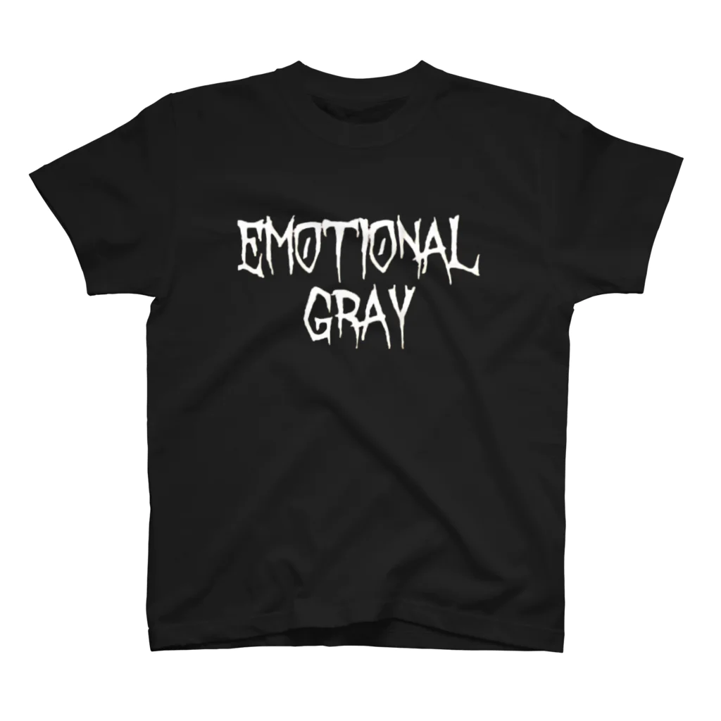 EMOTIONAL GRAYのロゴ Regular Fit T-Shirt