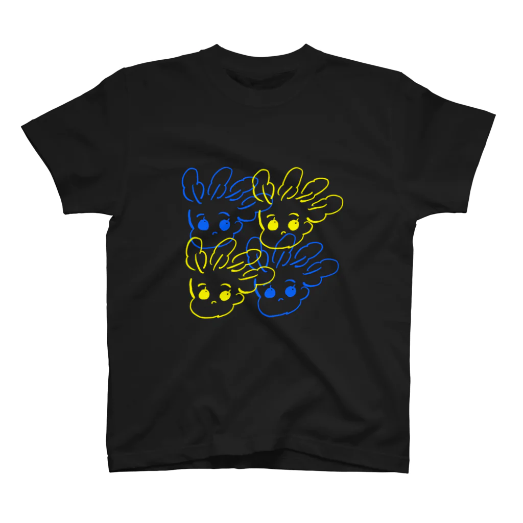 ビニールハウスのホウレンソウ（群） スタンダードTシャツ