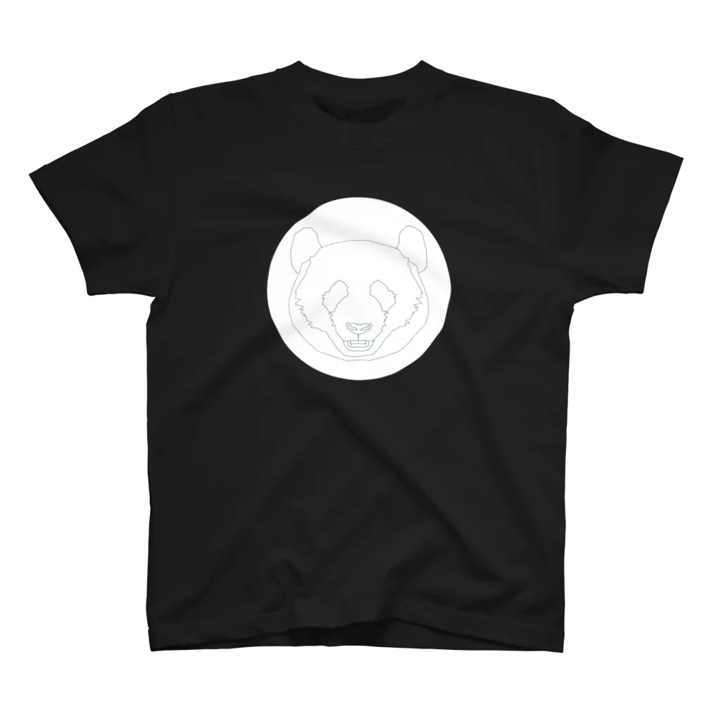 3out-firstのジャイアントパンダ スタンダードTシャツ