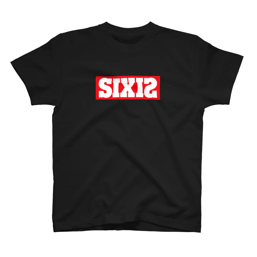 SIXISのSIXIS RED BOX LOGO. スタンダードTシャツ