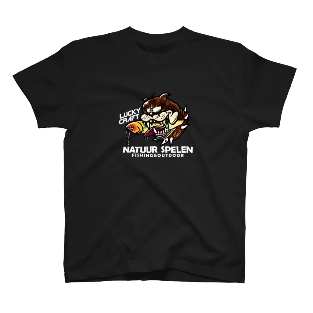 Natuur Spelen ShopのSammy Bull Tシャツ【ブラック】 Regular Fit T-Shirt