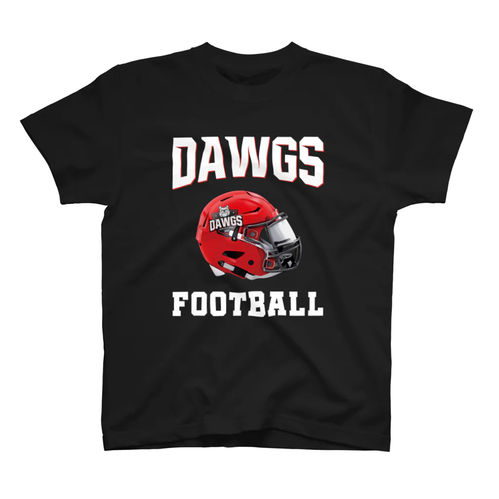 TEAM DAWGS STOREのDAWGS Helmet Regular Fit T-Shirt