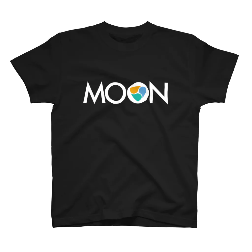 TROPiCALViBESのMOON XEM whitefont スタンダードTシャツ