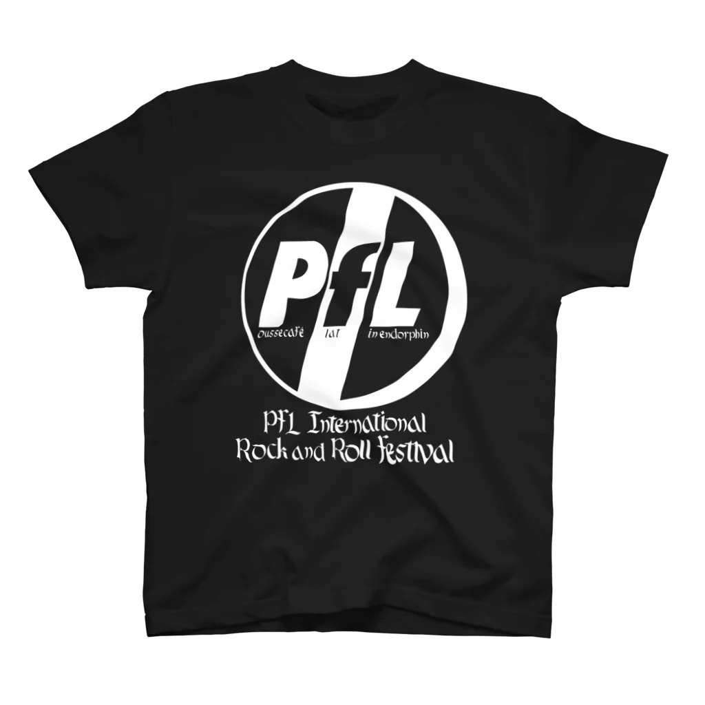 THE 凱旋門ズ OFFICIAL STOREのPfL International Official Goods -White Series- スタンダードTシャツ