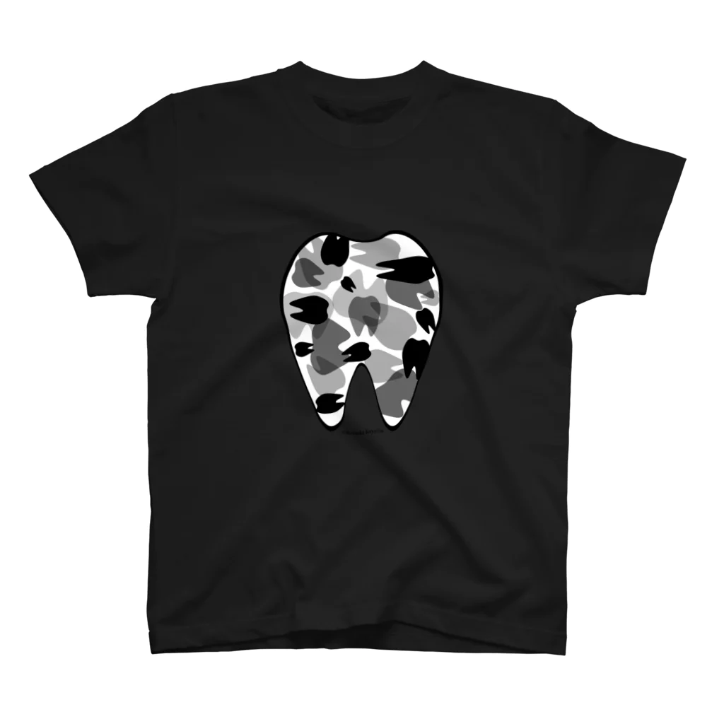 KAAK studioのTooth camo Regular Fit T-Shirt