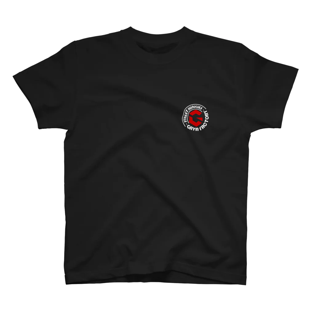 GAYA FACTORY ChannelのGAYA LOGO T BLACK スタンダードTシャツ