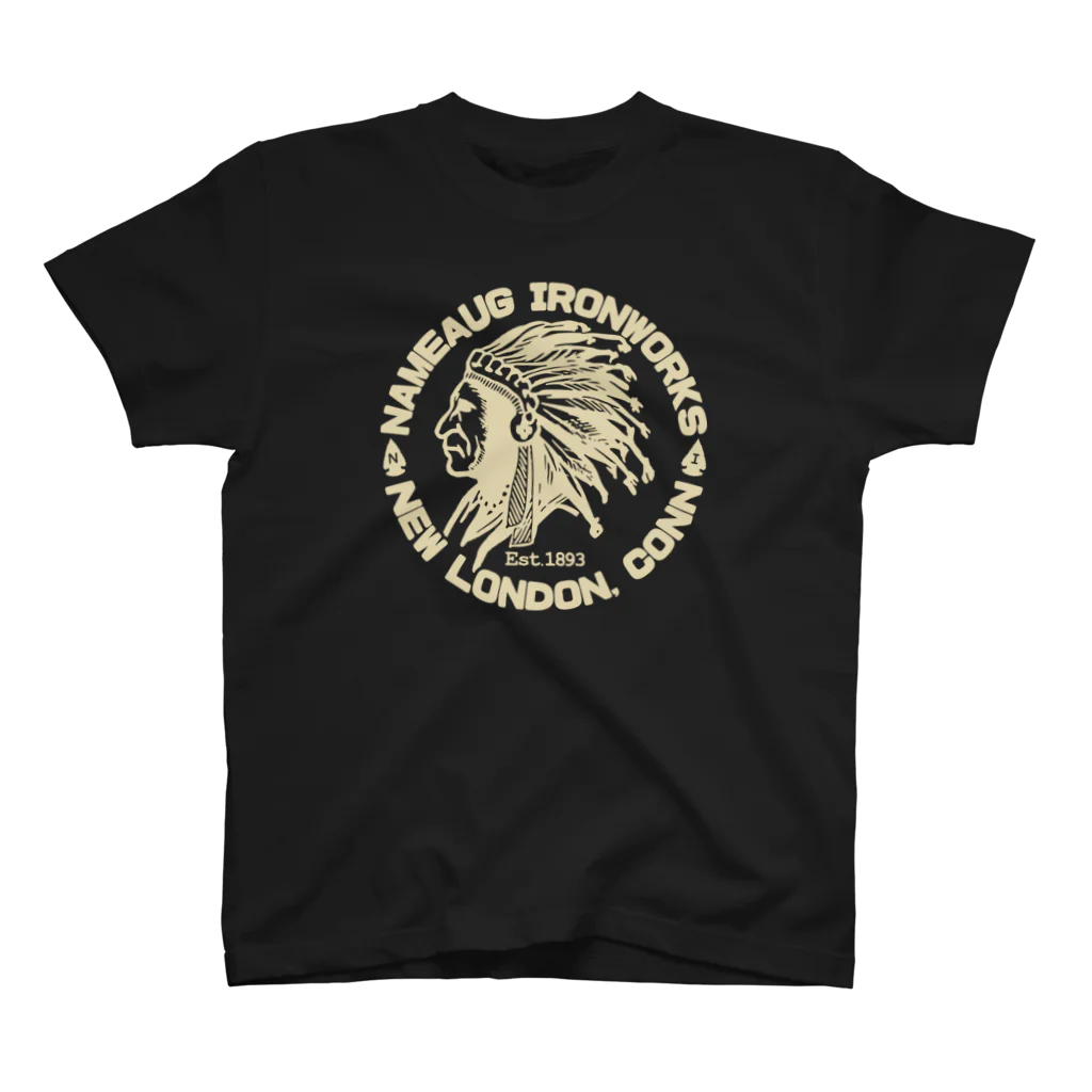 CRUTHのNAMEAUG IRONWORKS - NEW LONDON, CONN. USA #2 スタンダードTシャツ