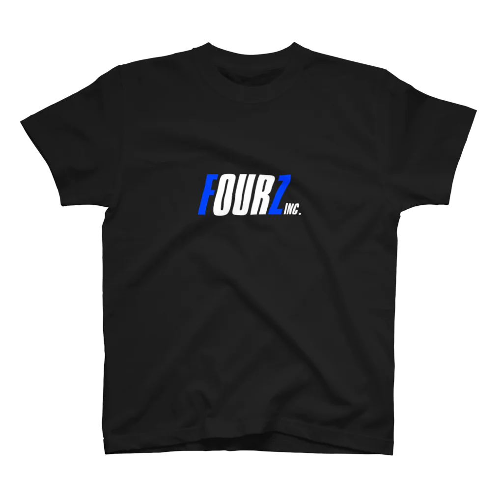 FOURZ inc.の黒ver. スタンダードTシャツ