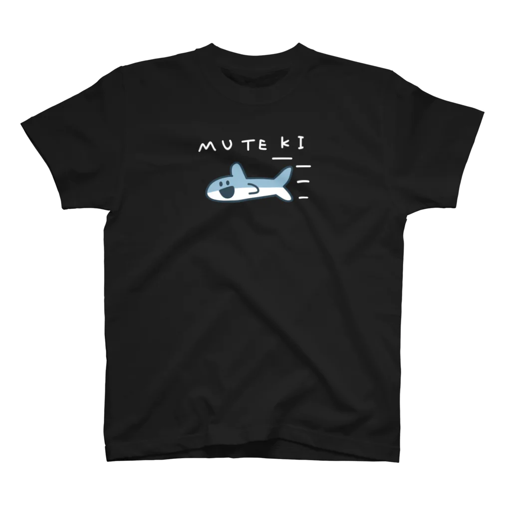 ととりのグッズショップのMUTEKI Tシャツ（文字色白） スタンダードTシャツ