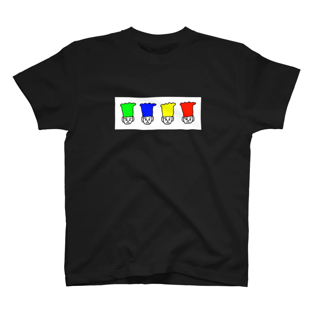 もちこのMr.ローストチキン（カラフルVer.） スタンダードTシャツ