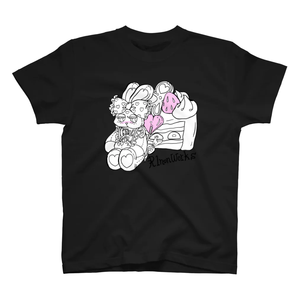 🌷R1nonWorks（りのんわーくす）🌷のホワイト　ver スタンダードTシャツ