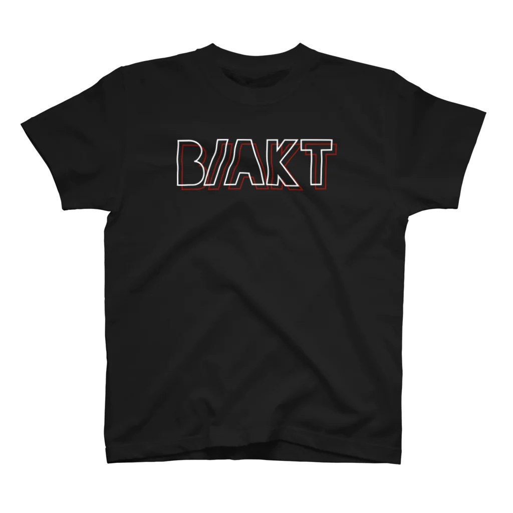 B/AKTのB/AKT　立体中抜きロゴ スタンダードTシャツ