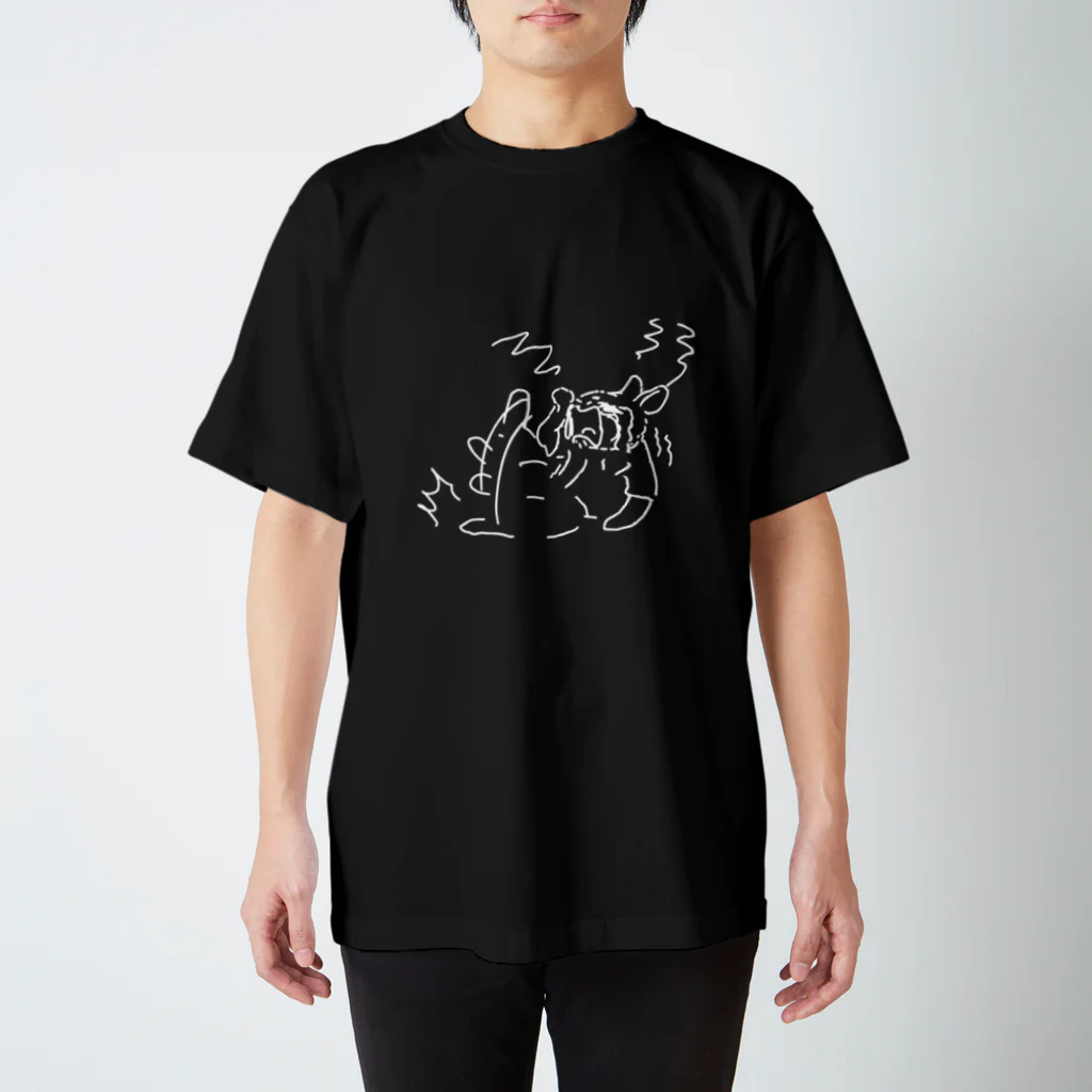 AngelRabbitsのうさぎむすこ（白３） スタンダードTシャツ