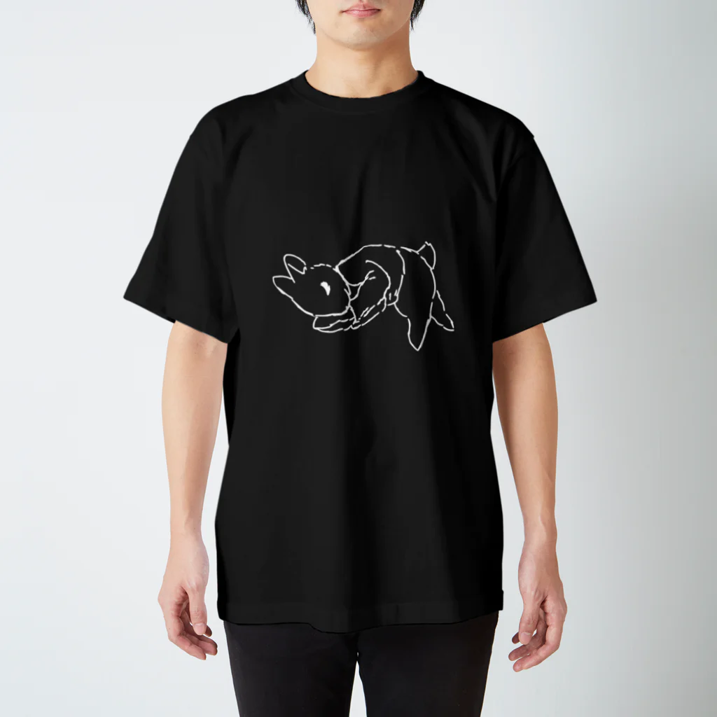 AngelRabbitsのうさぎむすこ（白６） スタンダードTシャツ