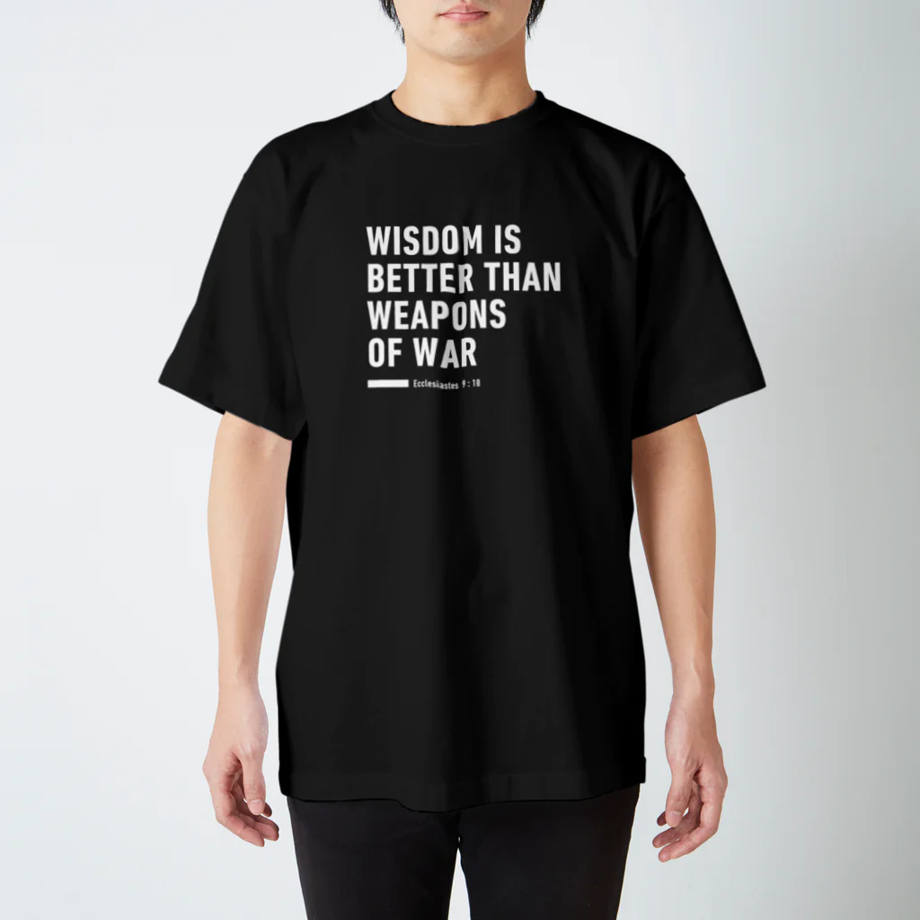 VISION_POSTALのWISDOM ＿伝道の書9：18 Regular Fit T-Shirt