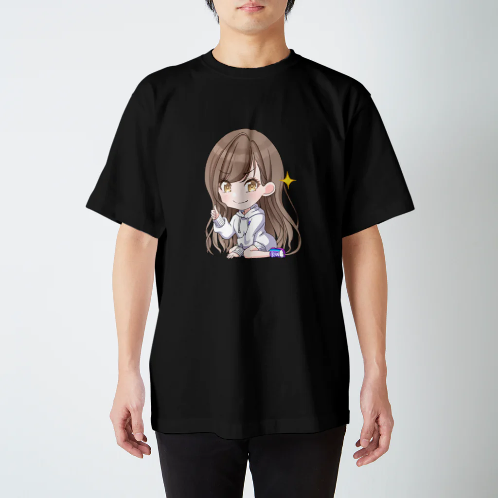 ハコブネマートSUZURI店のちびのあスタンダードTシャツ Regular Fit T-Shirt