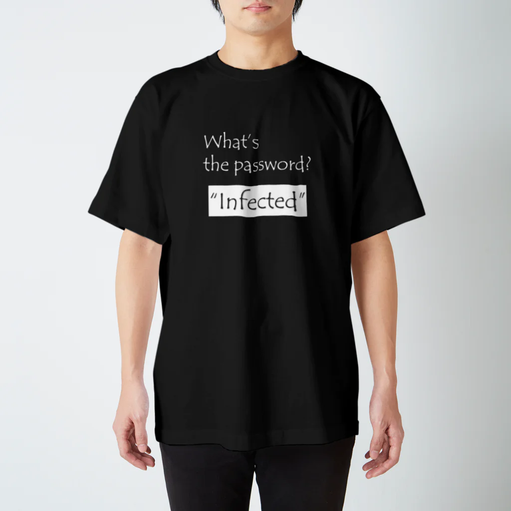 きりんのWhat's the password (W) Regular Fit T-Shirt