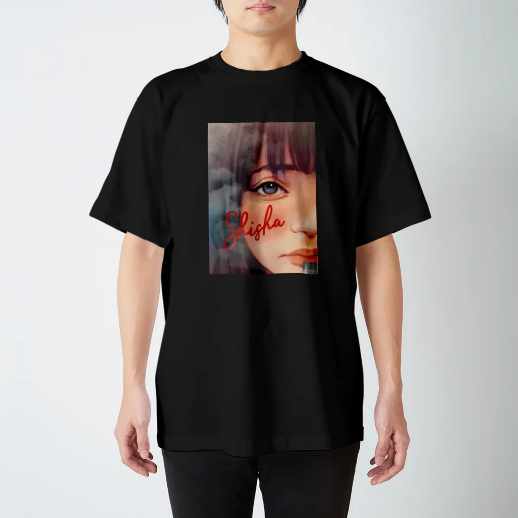 ayuka miyamotoのシーシャ女子 スタンダードTシャツ