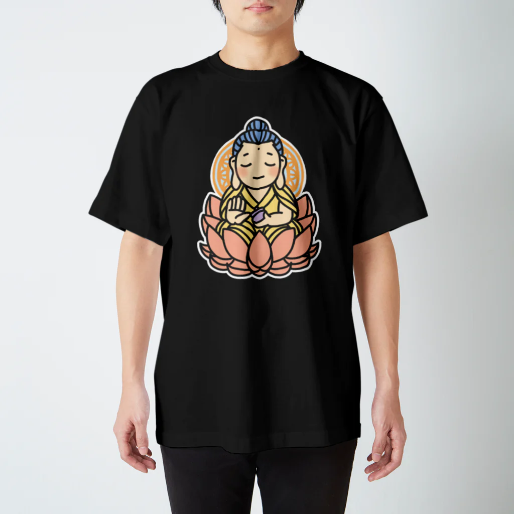 金烏玉兎の薬師如来　前面Ver スタンダードTシャツ