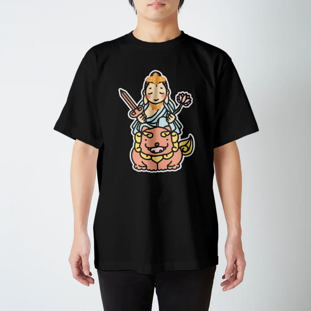 金烏玉兎の文殊菩薩　前面Ver Regular Fit T-Shirt