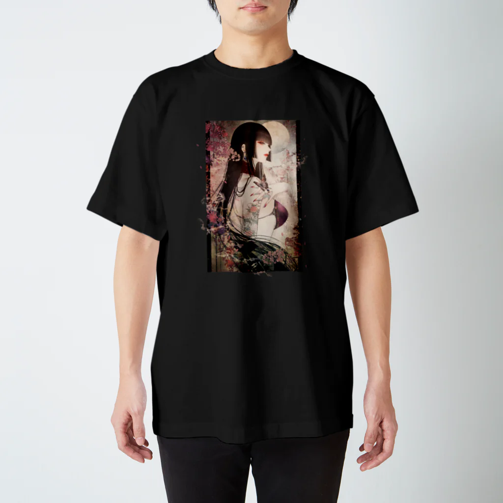 皐月 恵 -Kei Satsuki-の花鳥風月 Regular Fit T-Shirt