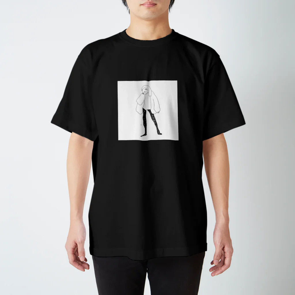 nakamachi ayakaのskiny.co スタンダードTシャツ