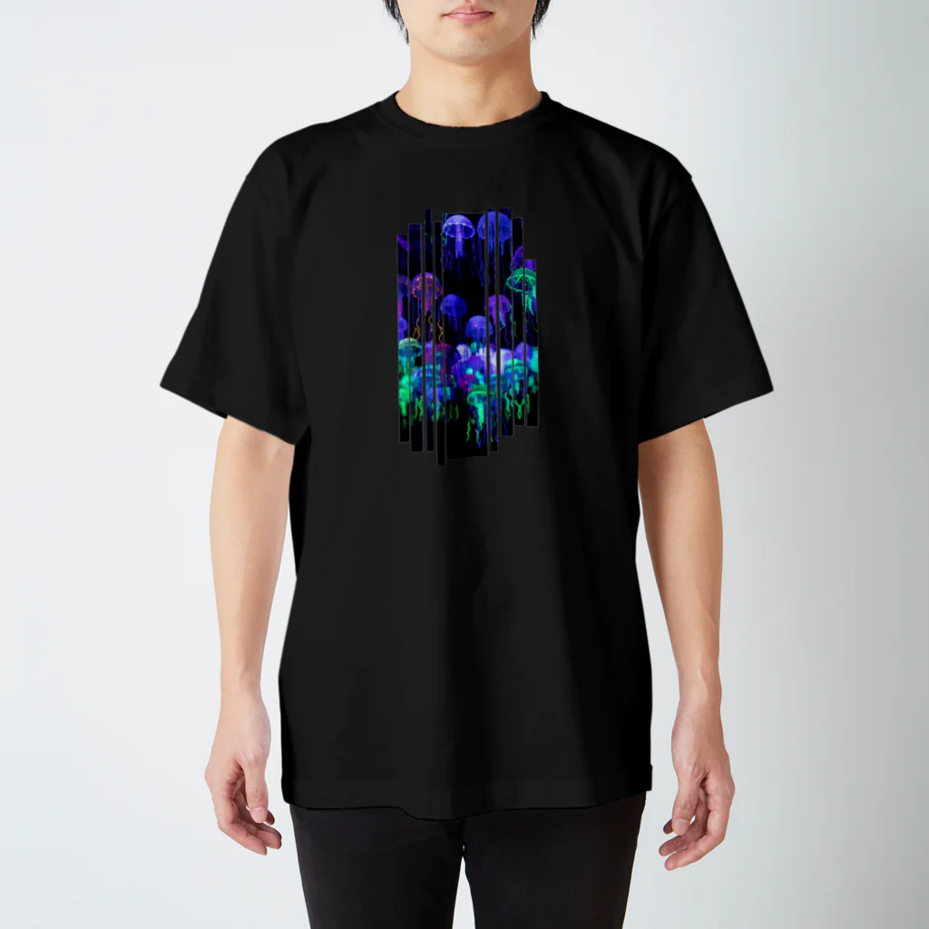 Yoru.MaruのＮeon海月 スタンダードTシャツ