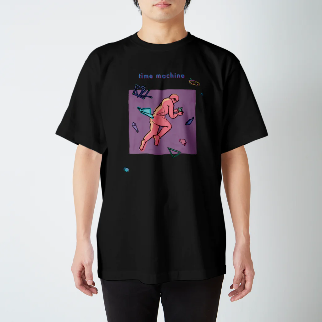 MAKI IRIE shopのtime machine_パープル    スタンダードTシャツ