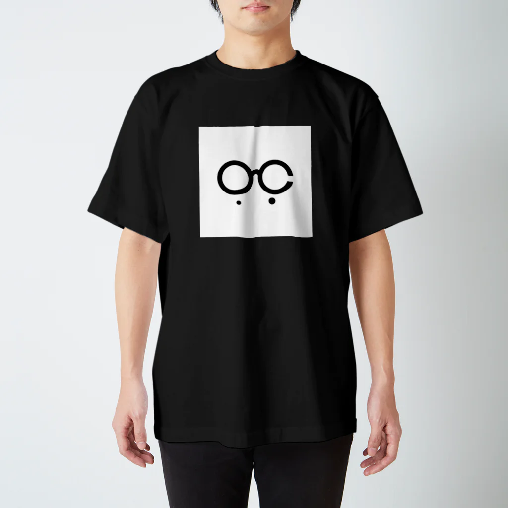 OCCHI idea designのOCCHI/白角ロゴ inakaデザイン Tシャツ Regular Fit T-Shirt