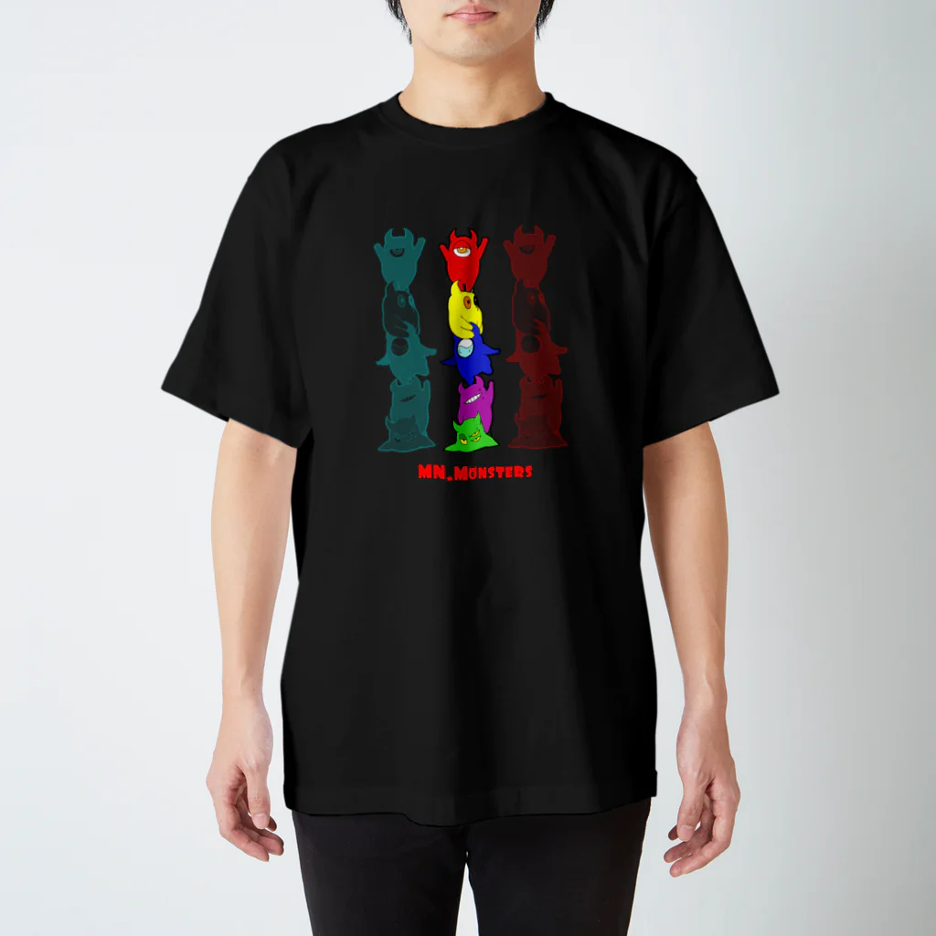 ぶんぐルイ【BR】/創作垢のMN.モンスターズ Regular Fit T-Shirt