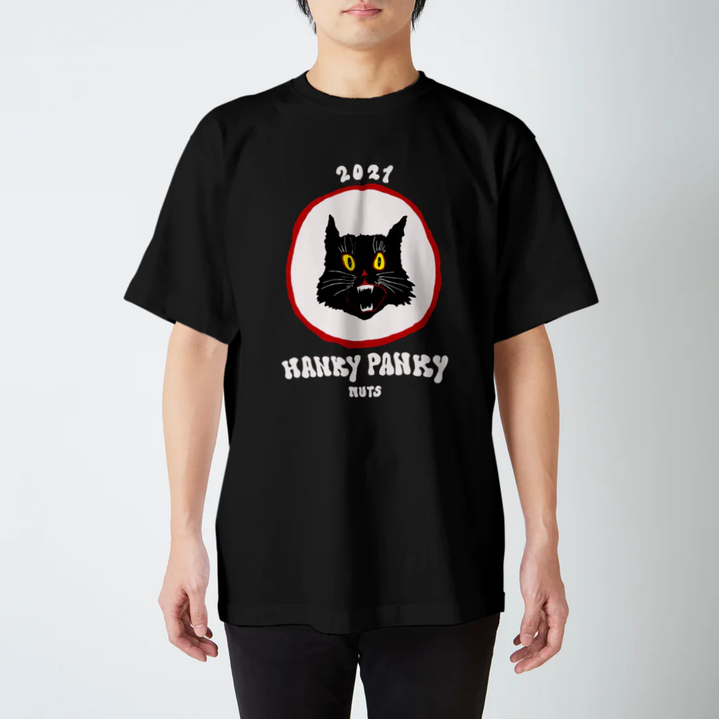 hanky-pankyのBLACK CAT スタンダードTシャツ