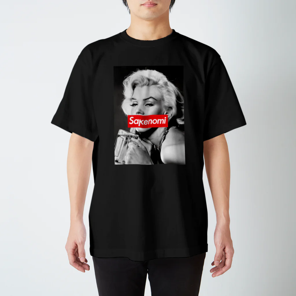 stereovisionのマリリン・モンローとsakenomi スタンダードTシャツ