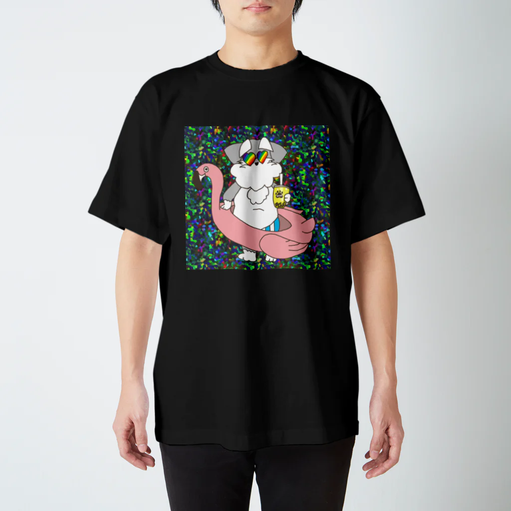 SCHNA OJISANの【1番人気】夏だよ！シュナおじさん！　パリピver Regular Fit T-Shirt