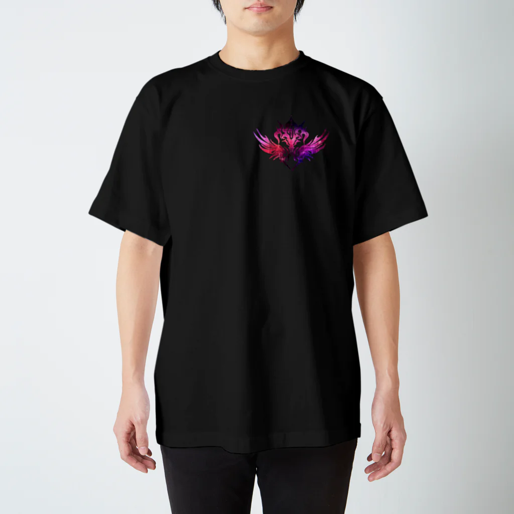 有限会社　√65のGESTALT_Clash Violet ver Regular Fit T-Shirt