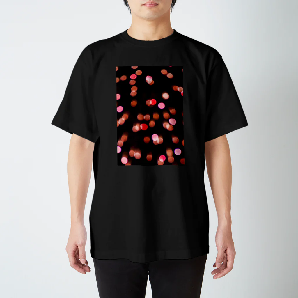 一瞬の花火のホッピングピンク Regular Fit T-Shirt